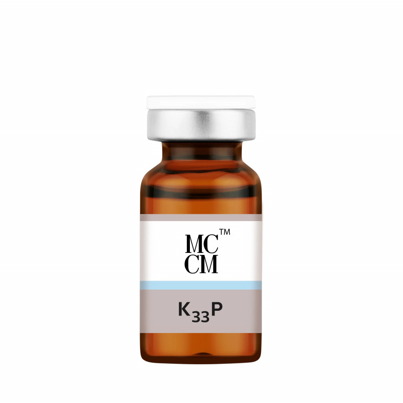 K33P| Redice la aparición de imperfecciones, unifica tono. Para casos hiperpigmentación, piel madura y estrías.