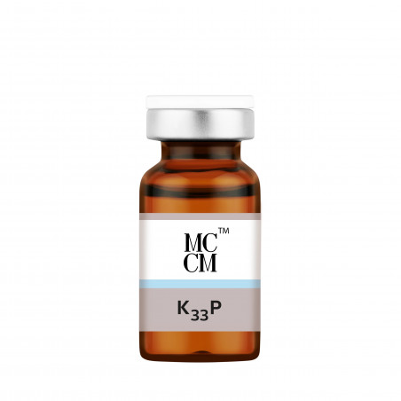 K33P| Redice la aparición de imperfecciones, unifica tono. Para casos hiperpigmentación, piel madura y estrías.