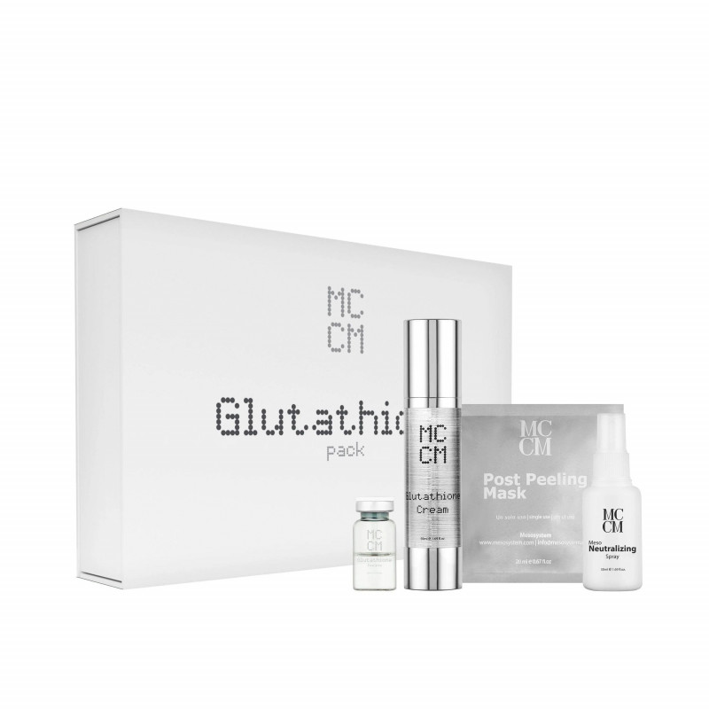 Pack Glutathione Peel | Exfolia suavemente y renovar la piel. Beneficios antioxidantes, iluminar y unificar el tono de la piel.