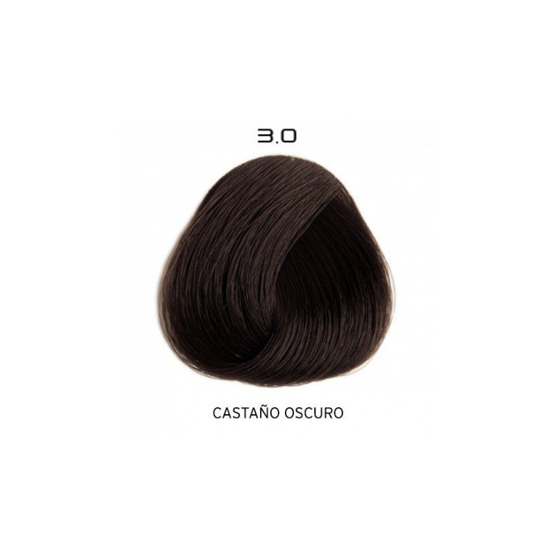 3.0 Castaño Oscuro | Color radiante y de duración. Protector capilar. Duración en los lavados.