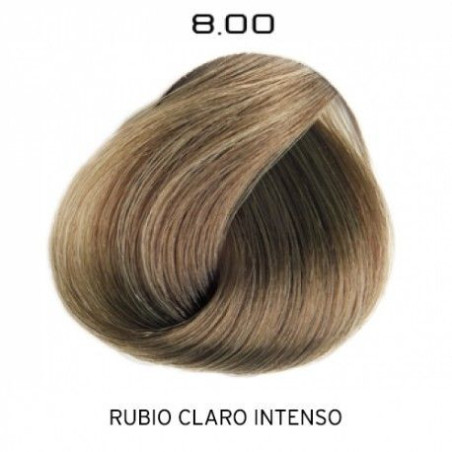 8.00 Rubio Claro Intenso | Color radiante y de duración. Protector capilar. Duración en los lavados.