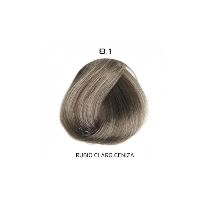 8.1 Rubio Claro Ceniza | Color radiante y de duración. Protector capilar. Duración en los lavados.
