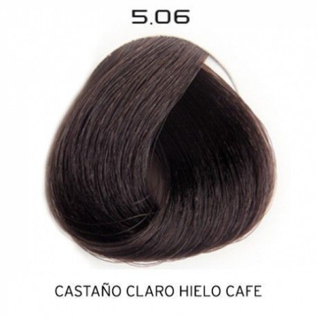 5.06 Castaño Claro Natural Rojizo | Color radiante y de duración. Protector capilar. Duración en los lavados.