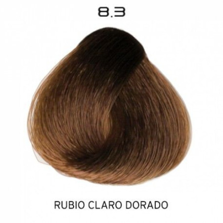 8.3 Rubio Claro Dorado | Color radiante y de duración. Protector capilar. Duración en los lavados.