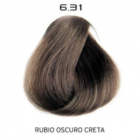 6.31 Rubio Oscuro Dorado Ceniza | Color radiante y de duración. Protector capilar. Duración en los lavados