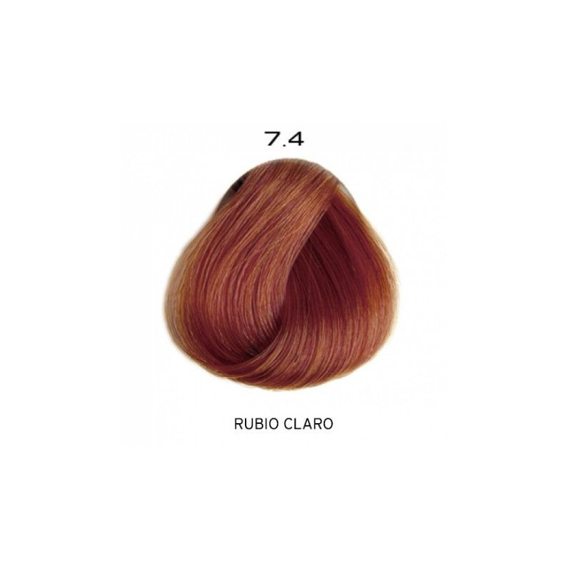 7.4 Rubio Medio Cobrizo | Color radiante y de duración. Protector capilar. Duración en los lavados.