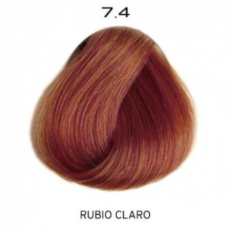 7.4 Rubio Medio Cobrizo | Color radiante y de duración. Protector capilar. Duración en los lavados.