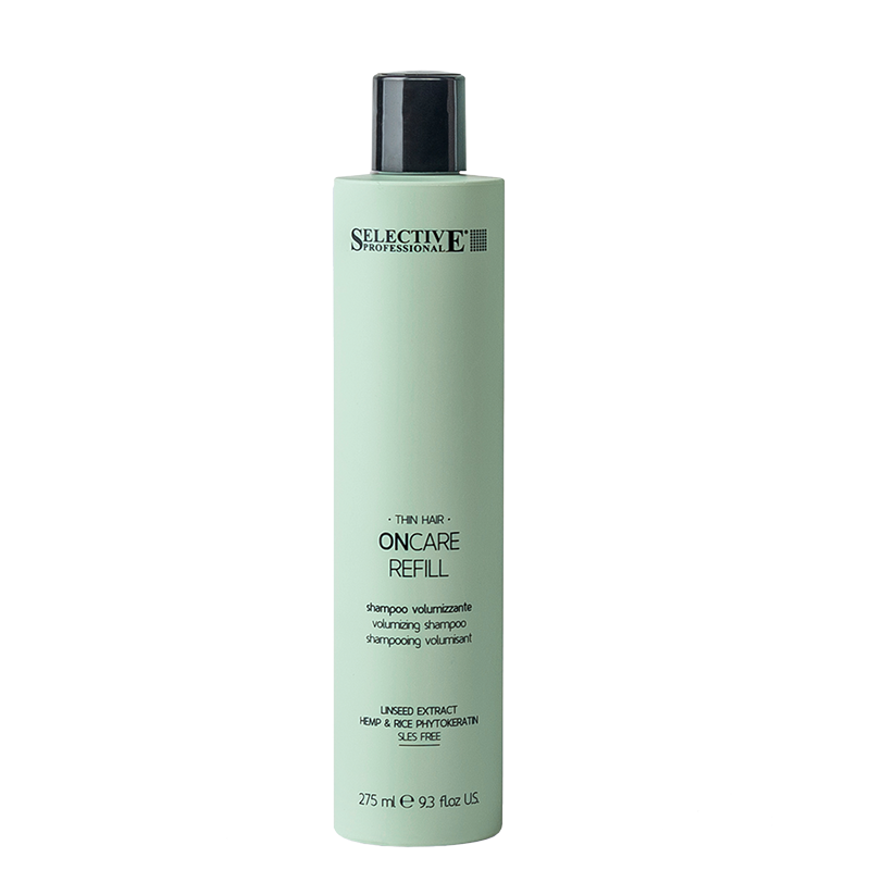 Refill Champú | Cabello fino, efecto relleno. Cabello sano con cuerpo de fácil peinado y sin apelmazar.