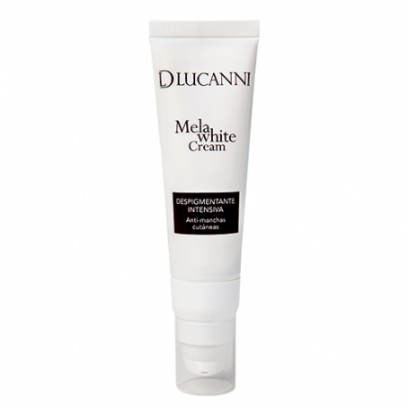 Mela White Cream |Hiperpigmentaciones cutáneas más comunes, como léntigos, melasma o cloasma. Reduce visiblemente las manchas.