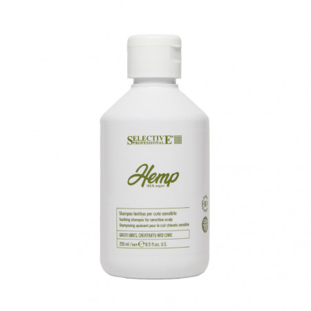 Hemp Lenitive Champú | Aceite cáñamo, purifica, reduce la picazón y fortalece el cabello.