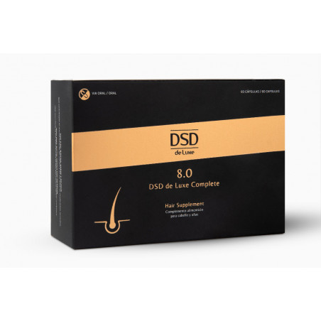 08 Capsulas Complete | Alimento de refuerzo especial anticaida, nutrición, fuerza del cabello ...