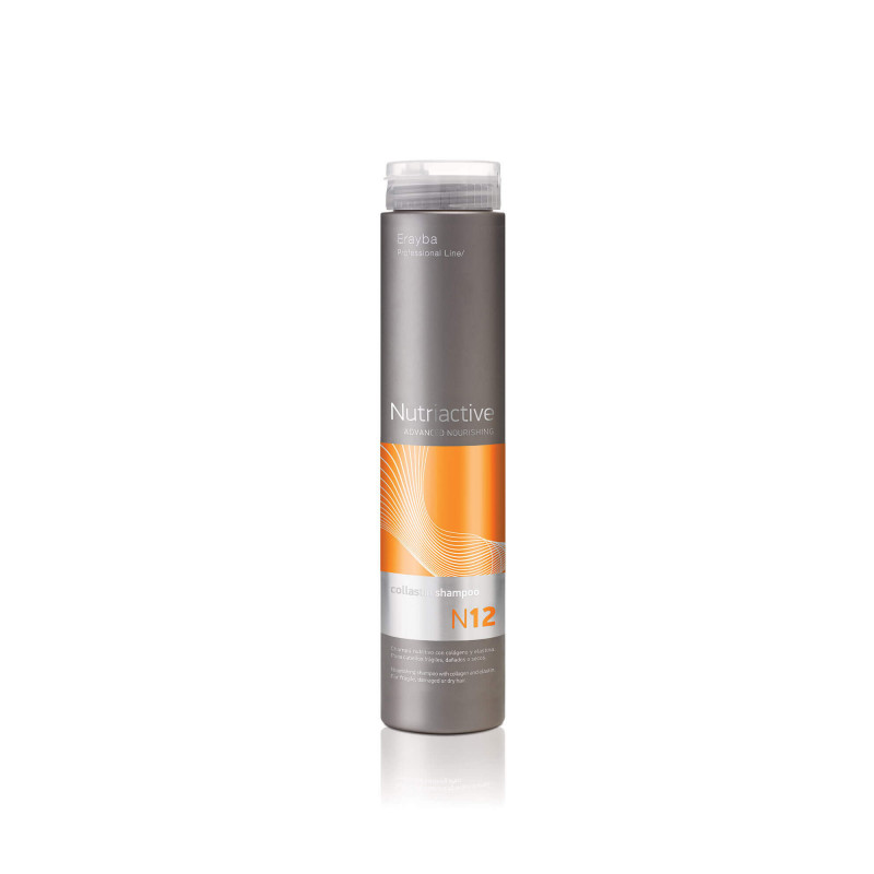 N12 Collastin Shampoo | Nutrición y reestructuracion capilar. Cabello sano, fuerte y resistente ...