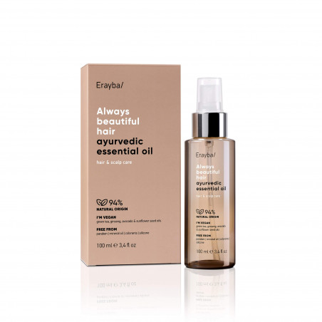 ABH Ayurvedic Essencial Oil | Tratamiento vegano para todo tipo de cabellos ...