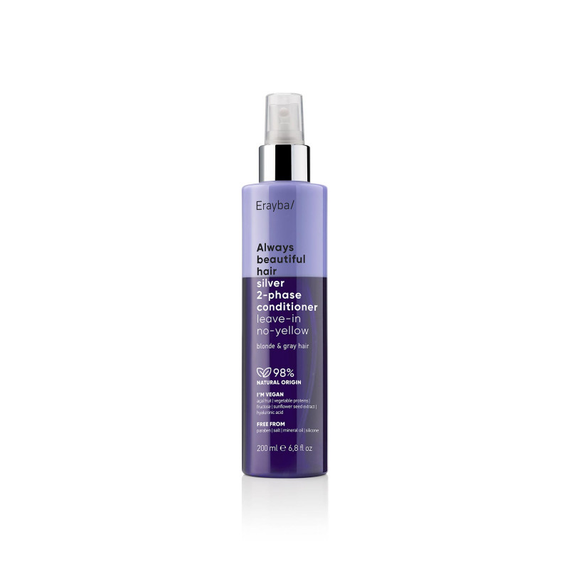 ABH Silver No-Yellow 2 Phase Conditioner | Acondicionador matizante capilar ...