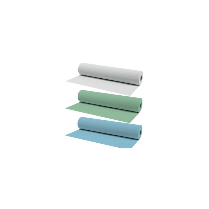 Rollo Papel Camilla Fuerte Azul